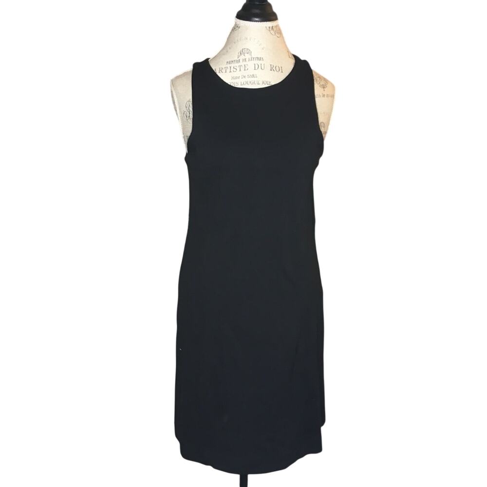Gap Black Sleeveless Dress In Black Women's Size 10 New With Tags
